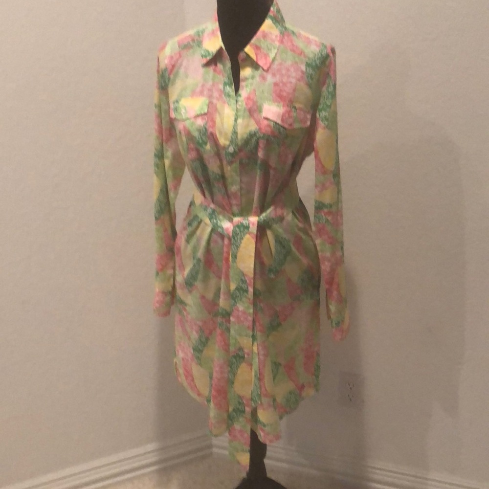 Lilly Pulitzer cotton shirt dress